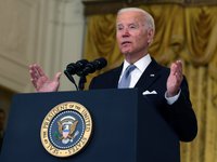 U.S. will ‘respond decisively’ if Russia further invades, Biden assures Ukraine